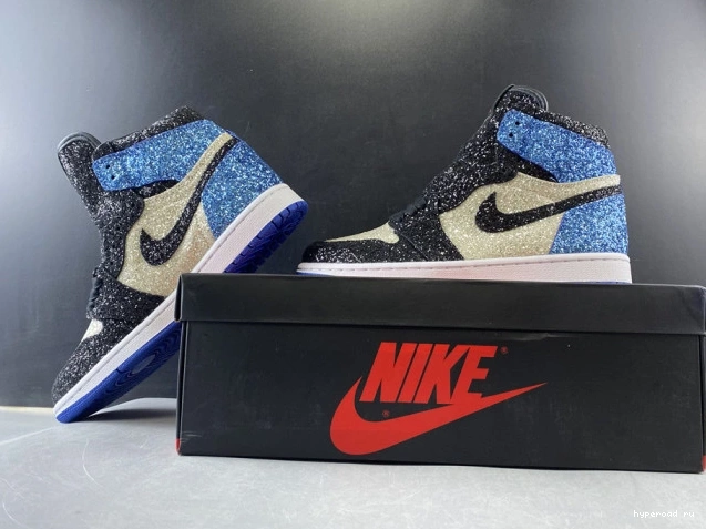 JORDAN AIR GLITTER X 1 CK5566-400 DESIGN FRAGMENT 0815